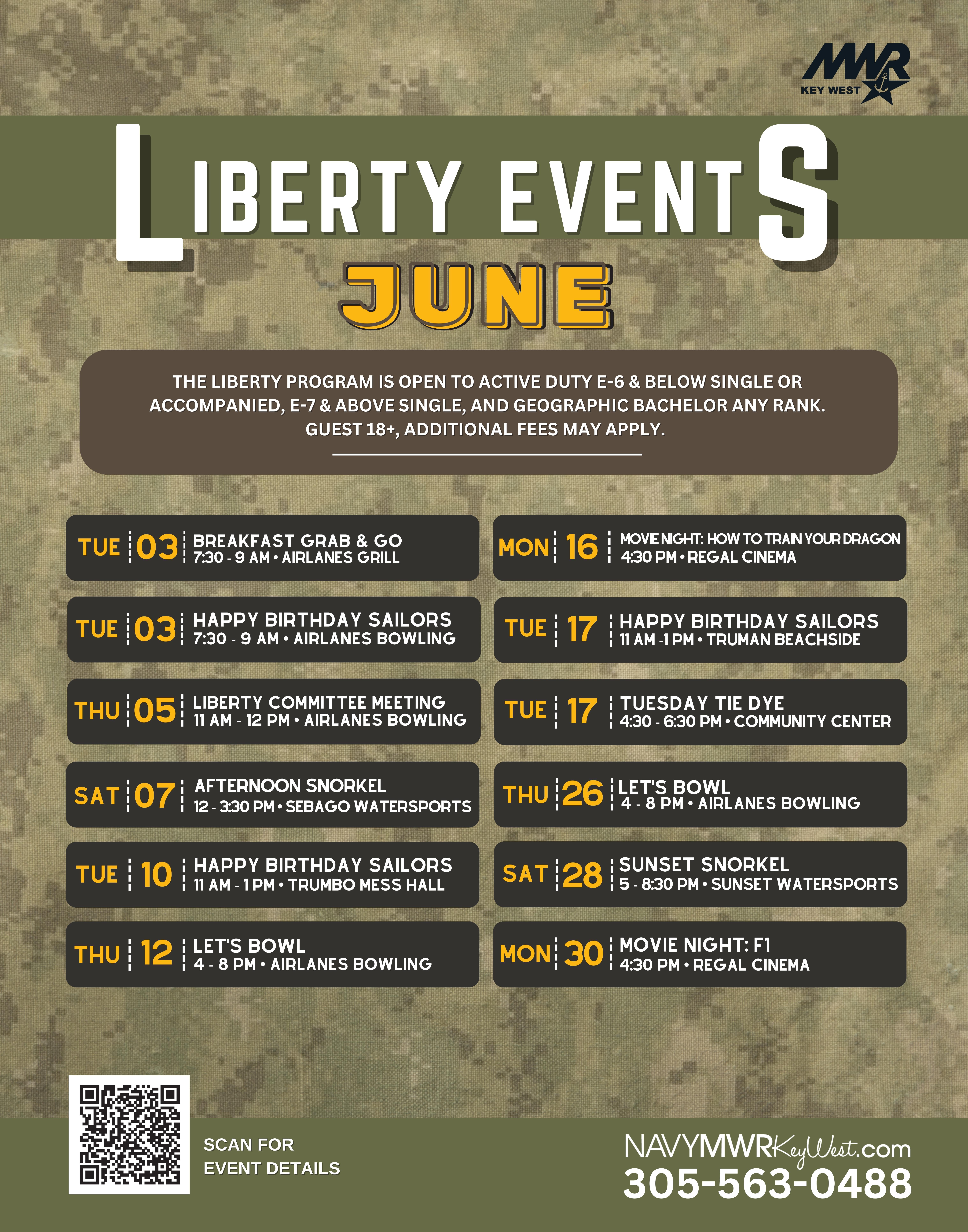 June Liberty Calendar
