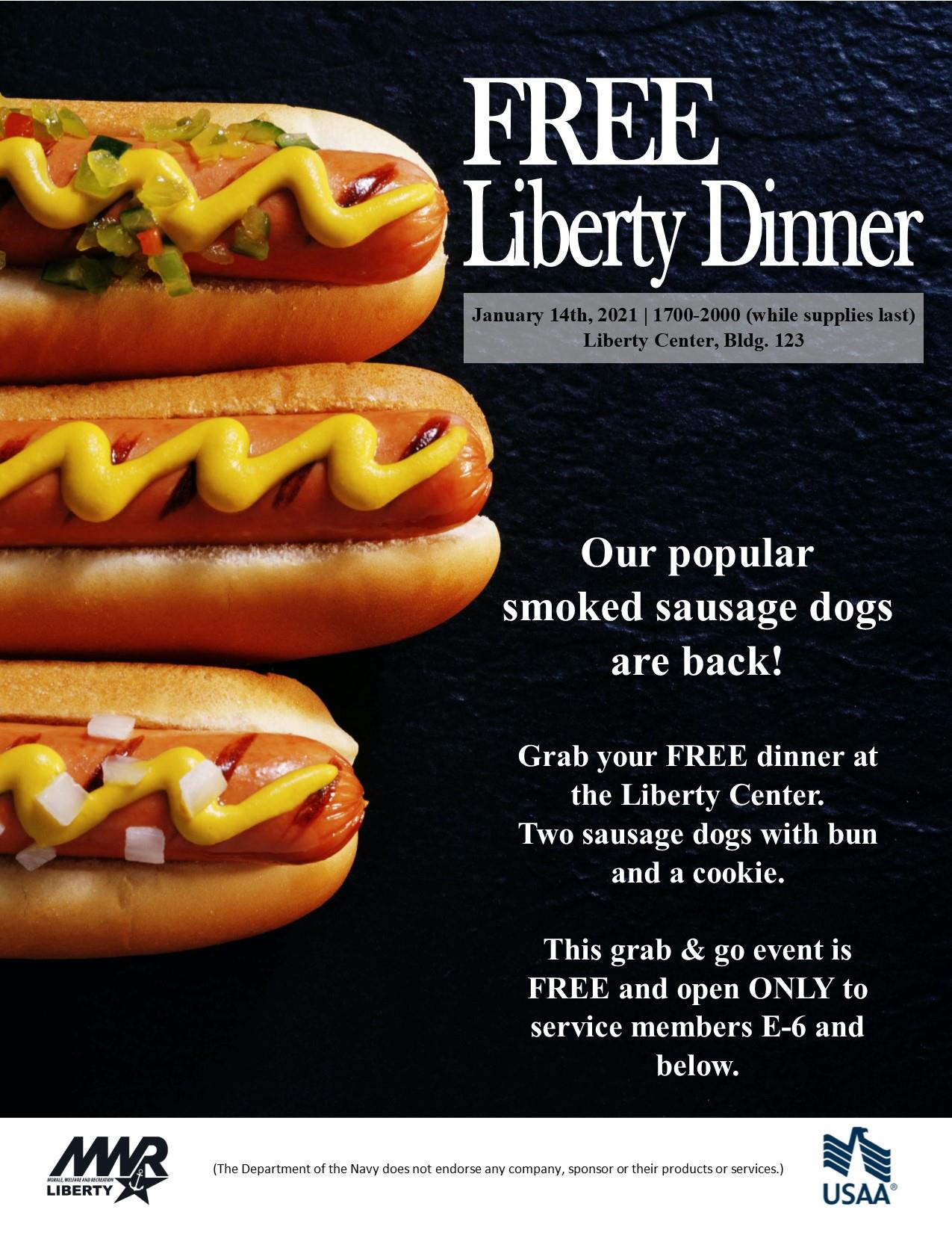 Liberty Sausage Dog Dinner.jpg